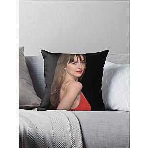  Dakota Johnson Throw Pillow