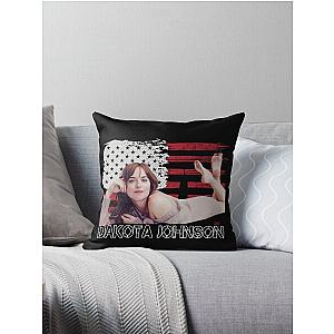  Dakota Johnson Throw Pillow