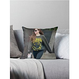  Dakota Johnson Throw Pillow