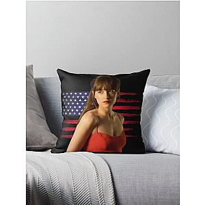  Dakota Johnson Throw Pillow