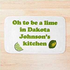 Oh to be a lime in Dakota Johnson’s kitchen Bath Mat