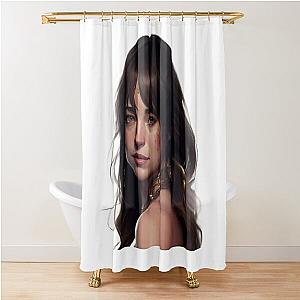 Dakota Johnson Fairytale Princess Shower Curtain