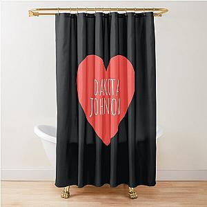 I love dakota johnson Shower Curtain