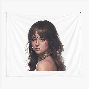 Dakota Johnson Fairytale Princess Tapestry