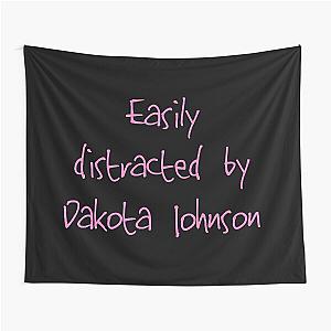 Easily distracted by Dakota Johnson Tapestry