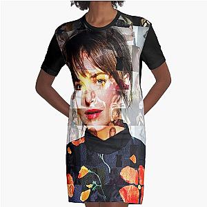 Dakota Johnson artwork  Graphic T-Shirt Dress