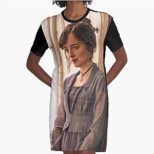 Persuasion Dakota Johnson Graphic T-Shirt Dress