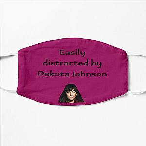 Easily distracted by Dakota Johnson (v3) Flat Mask