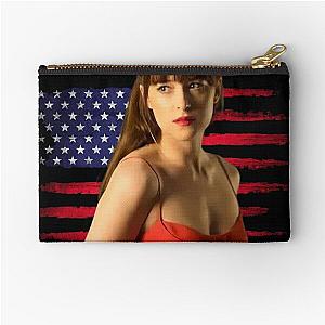  Dakota Johnson Zipper Pouch