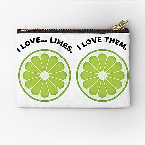 I Love Limes Dakota Johnson Zipper Pouch