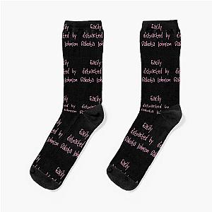 Easily distracted by Dakota Johnson Socks