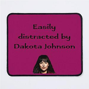 Easily distracted by Dakota Johnson (v3) Mouse Pad