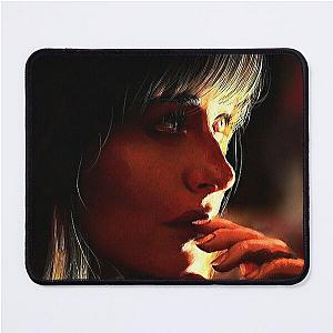 Dakota Johnson Painting Mouse Pad