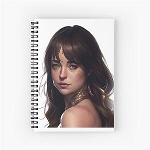 Dakota Johnson Fairytale Princess Spiral Notebook