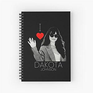  Dakota Johnson Spiral Notebook