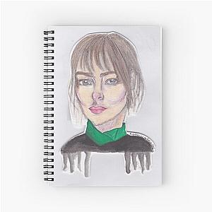 Dakota johnson watercolour illustration  Spiral Notebook