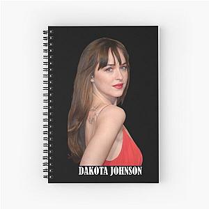  Dakota Johnson Spiral Notebook