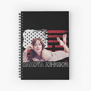  Dakota Johnson Spiral Notebook