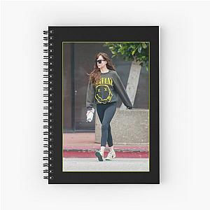  Dakota Johnson Spiral Notebook