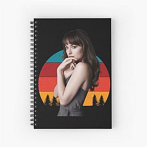  Dakota Johnson Spiral Notebook