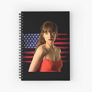  Dakota Johnson Spiral Notebook