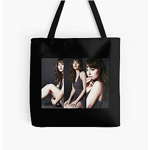  Dakota Johnson All Over Print Tote Bag