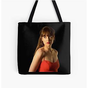  Dakota Johnson All Over Print Tote Bag