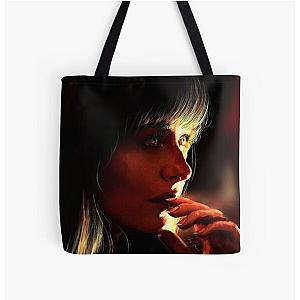 Dakota Johnson Painting All Over Print Tote Bag