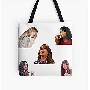 Dakota Johnson Sticker Pack All Over Print Tote Bag