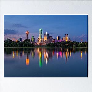Dallas Trinity Reflection Poster
