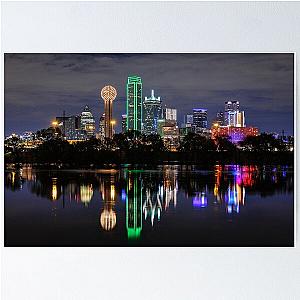 Dallas Skyline Poster