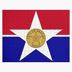 Flag of Dallas Jigsaw Puzzle