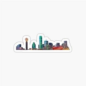 Dallas Skyline Sticker