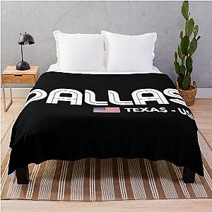 Dallas Texas Throw Blanket