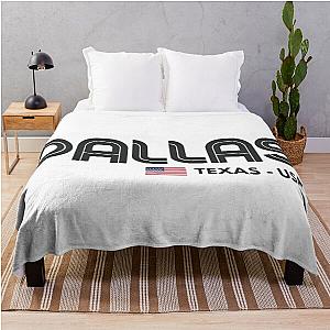 Dallas, throw blanket, USA