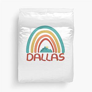 Dallas Texas Mountain Souvenir Gift Hometown Hiking Nature Duvet Cover