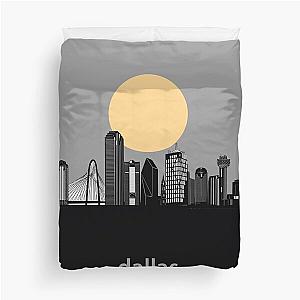 Dallas Skyline Duvet Cover