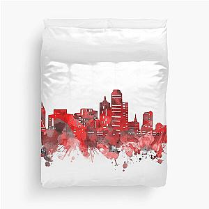 Dallas Skyline Duvet Cover