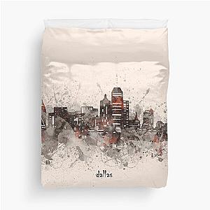 Dallas Skyline Duvet Cover