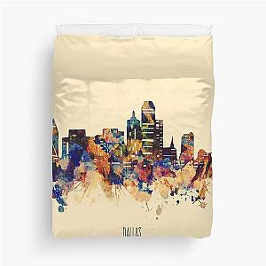 Dallas Skyline Duvet Cover