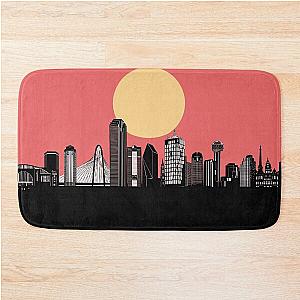 Dallas Skyline Bath Mat