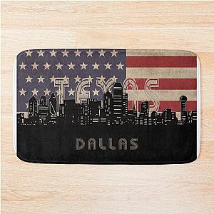 Dallas Flag Bath Mat