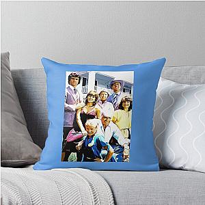 Ewings of Dallas Throw Pillow