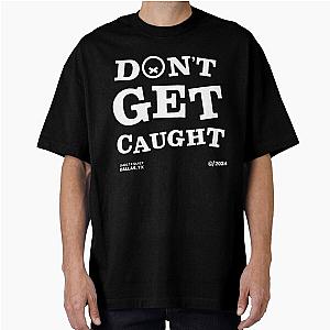 Quiet Club Racing Design Oversized T-Shirt 2024 Dallas Texas