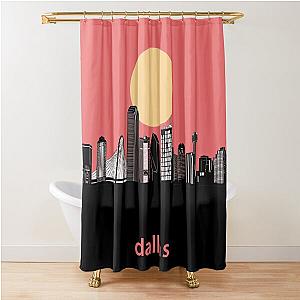 Dallas Minimal Shower Curtain