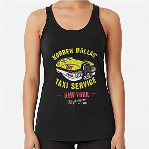 Korben Dallas Taxi Racerback Tank Top