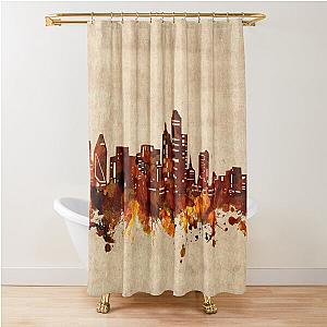 Dallas Skyline Shower Curtain