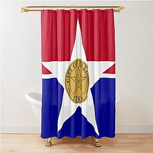 Flag of Dallas Shower Curtain