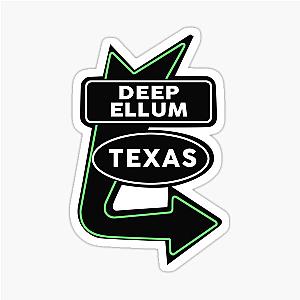 Dallas Texas Deep Ellum Neighborhood Decal