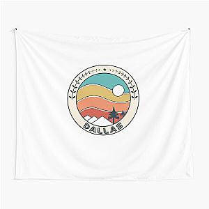 Dallas Texas Mountain Souvenir Gift Hometown Nature Tapestry